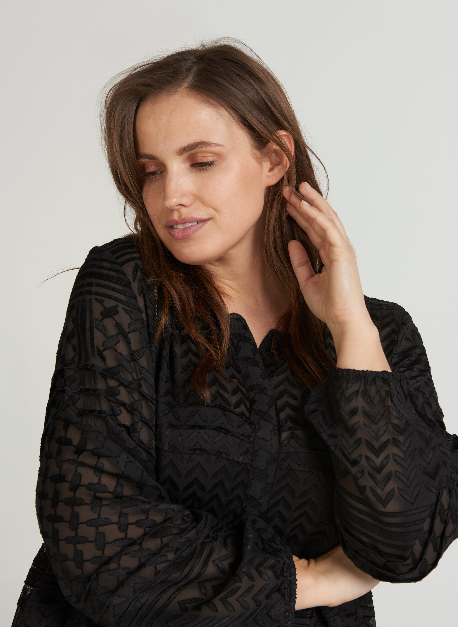 Zizzi Robe, Black, Model image number 0