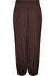 Pantalon ballon textur&eacute; avec ceinture &eacute;lastique, Marron, Packshot image number 1