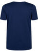 T-shirts de Noël en 100 % coton, Navy B. w. LetItSnow, Packshot image number 1