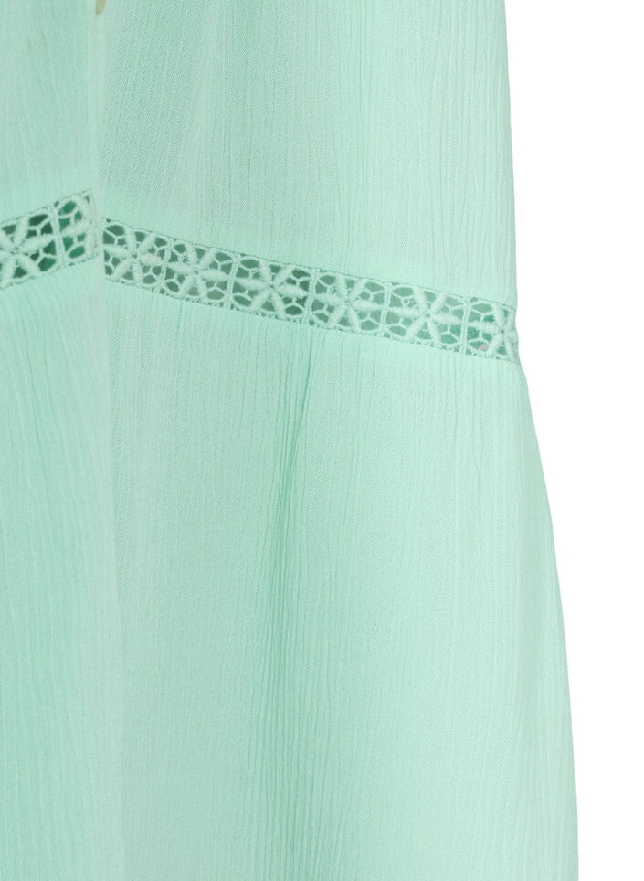 Tunique de plage avec épaulettes, Brook Green, Packshot image number 3