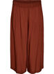 Jupe-culotte en viscose avec une taille haute et une coupe ample, Bordeaux, Packshot image number 0