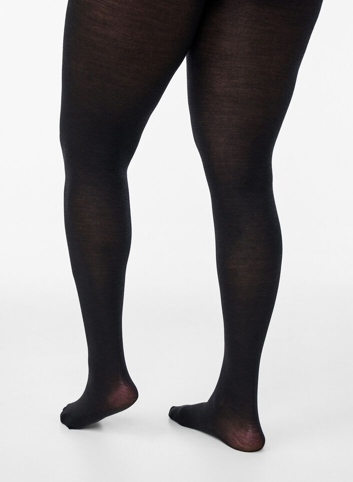 Collants en laine, Noir, Packshot image number 1