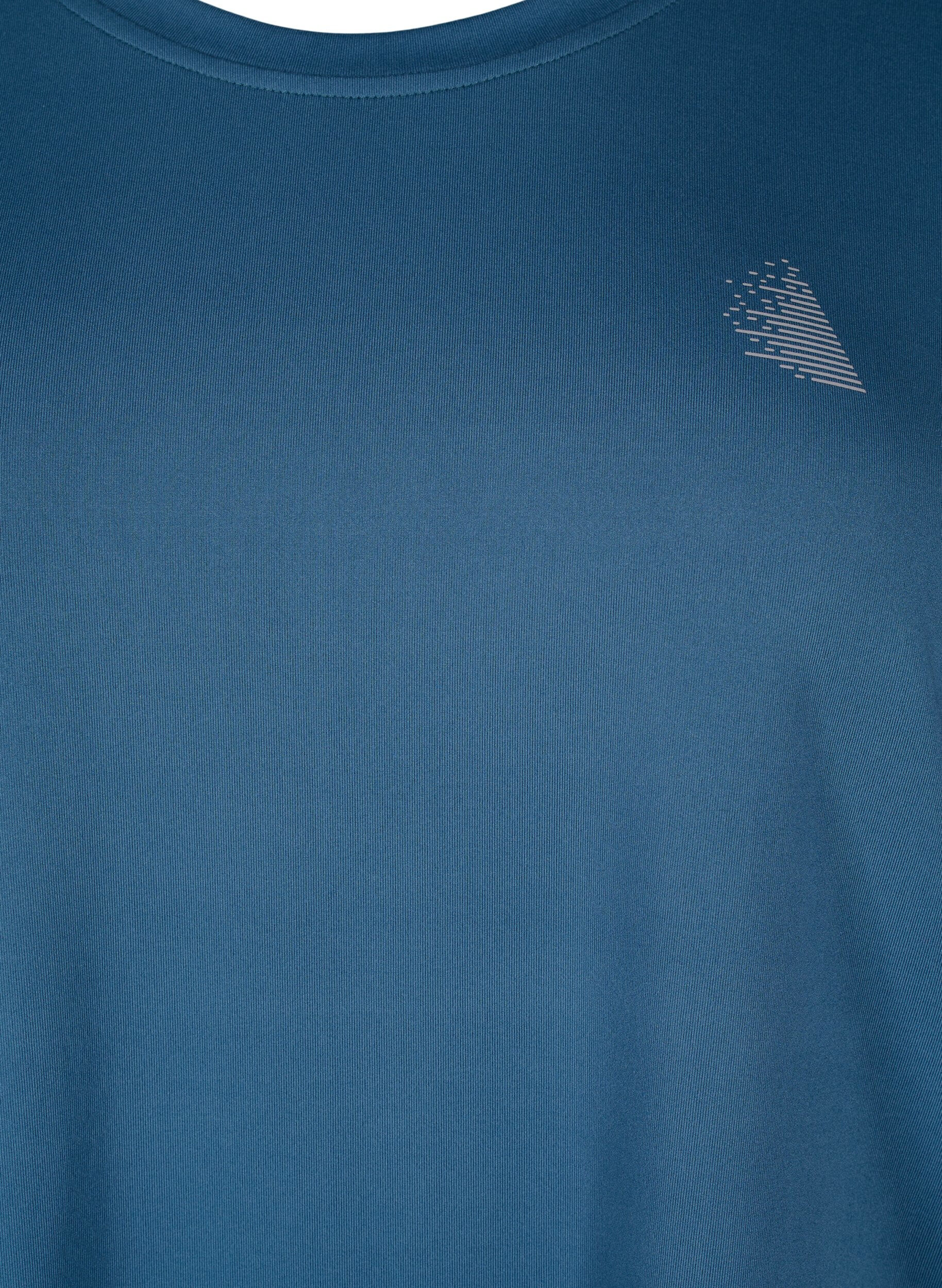 ZizziChemisier d&rsquo;entra&icirc;nement &agrave; manches 3/4, Bleu p&eacute;trole, Packshot image number 2