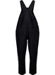 Salopettes en lin mélangé, Black, Packshot image number 1
