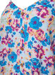 Top à bretelles fleuri en viscose, Multi Flower AOP, Packshot image number 2