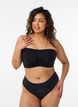Soutien-gorge bandeau, Noir, Model image number 1