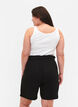 Short ample en viscose, Black, Model image number 1