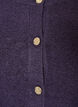 Cardigan en maille douce avec boutons dor&eacute;s, Violet, Packshot image number 2