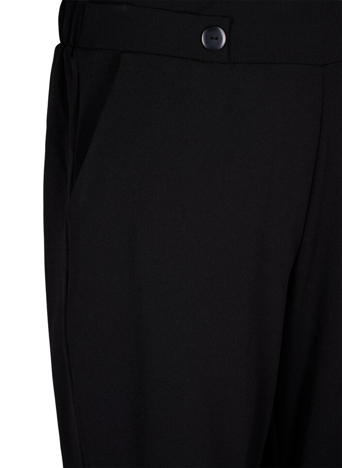 Pantalon ample avec poches, Noir, Packshot image number 2