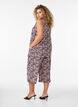 Pantalon ample avec imprim&eacute;, Beige, Model image number 1