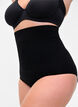 Sous-v&ecirc;tements gainants &agrave; taille haute, Noir, Model image number 2