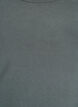 Haut uni Basic en coton, Vert fonc&eacute;, Packshot image number 2
