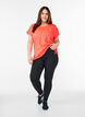 T-shirt de sport couleur unie, Corail, Model image number 1