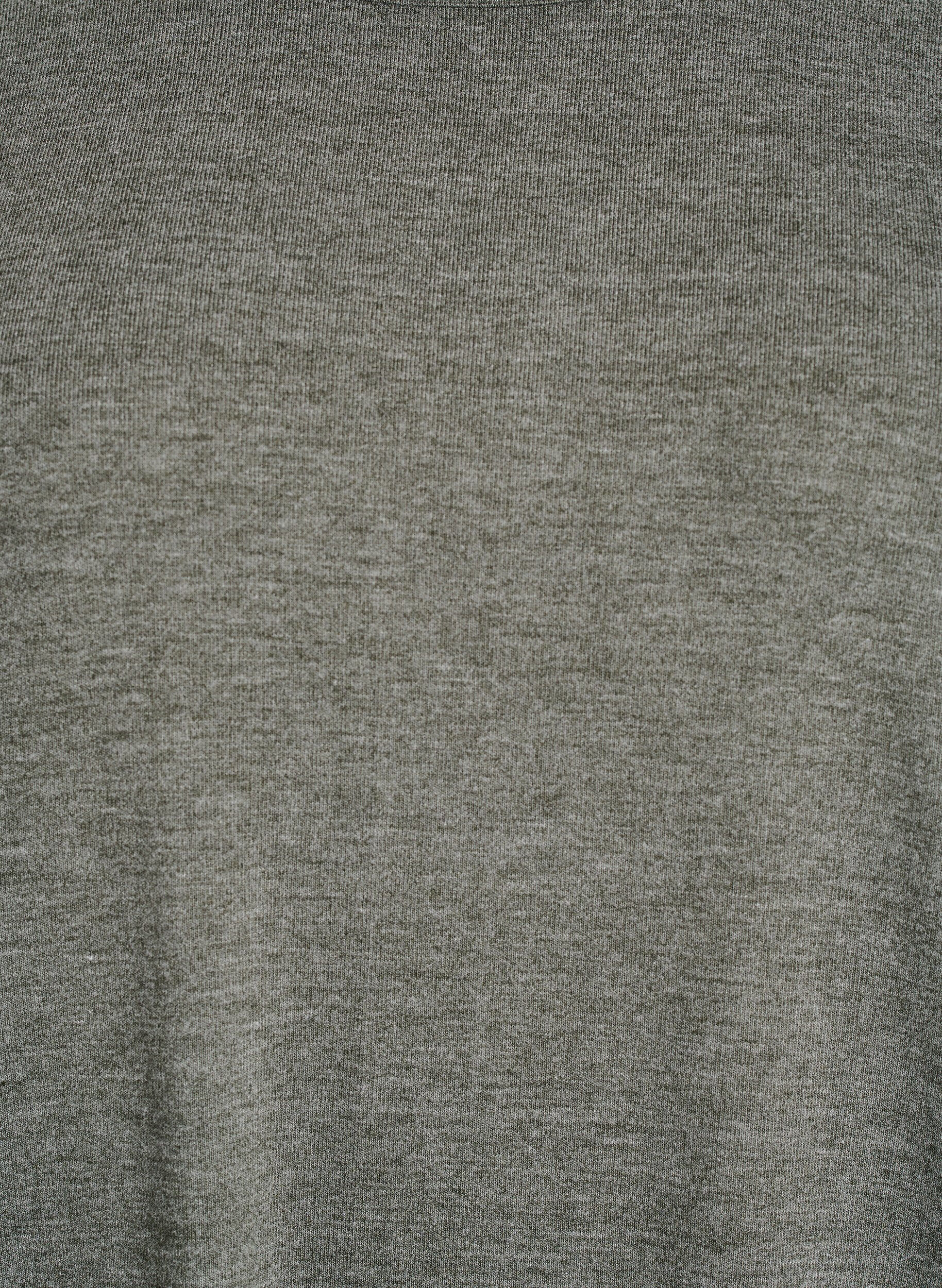 Zizzi Blouse en jersey avec manches 3/4, Vert, Packshot image number 2