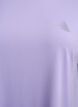T-shirt de sport uni, Violet, Packshot image number 2