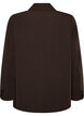 Blazer crois&eacute; &agrave; la coupe ample, Marron, Packshot image number 1