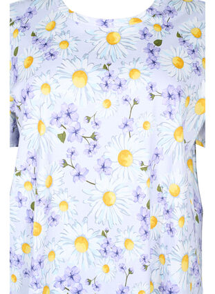 T-shirt de pyjama oversize avec imprimé, Lavender Blue AOP, Packshot image number 2