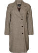 Manteau mi-long &agrave; carreaux, Marron, Packshot image number 0