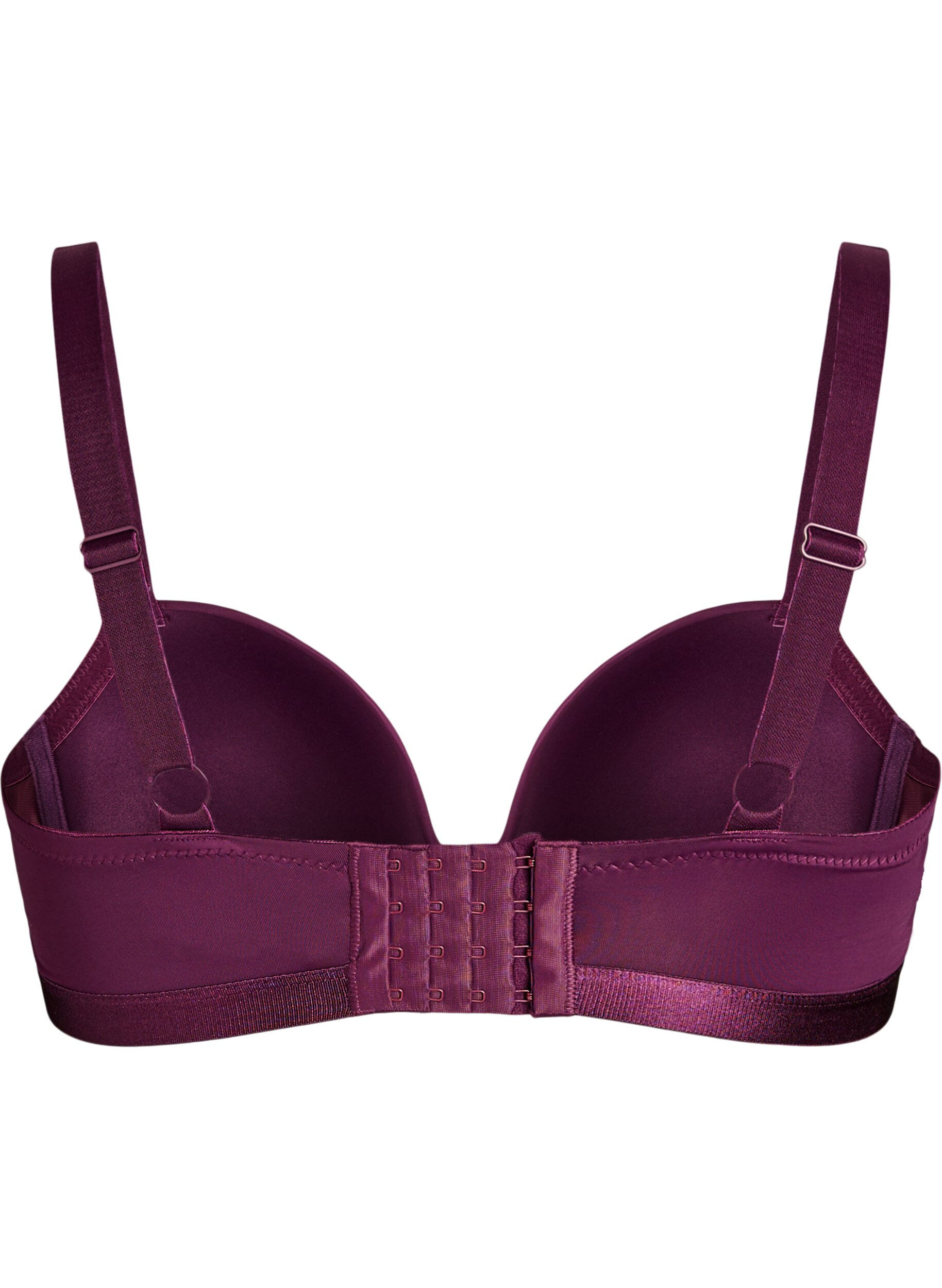 ZizziSoutien-gorge moul&eacute; avec maille, Violet, Packshot image number 1