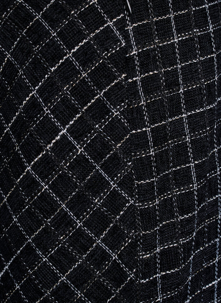 Jupe à carreaux, Noir, Packshot image number 3
