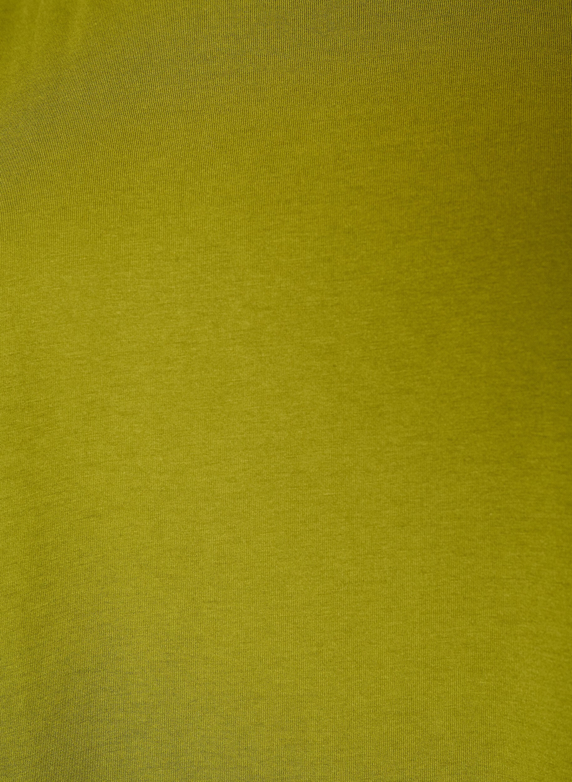 ZizziT-shirt &agrave; manches courtes en coton m&eacute;lang&eacute;, Vert, Packshot image number 2