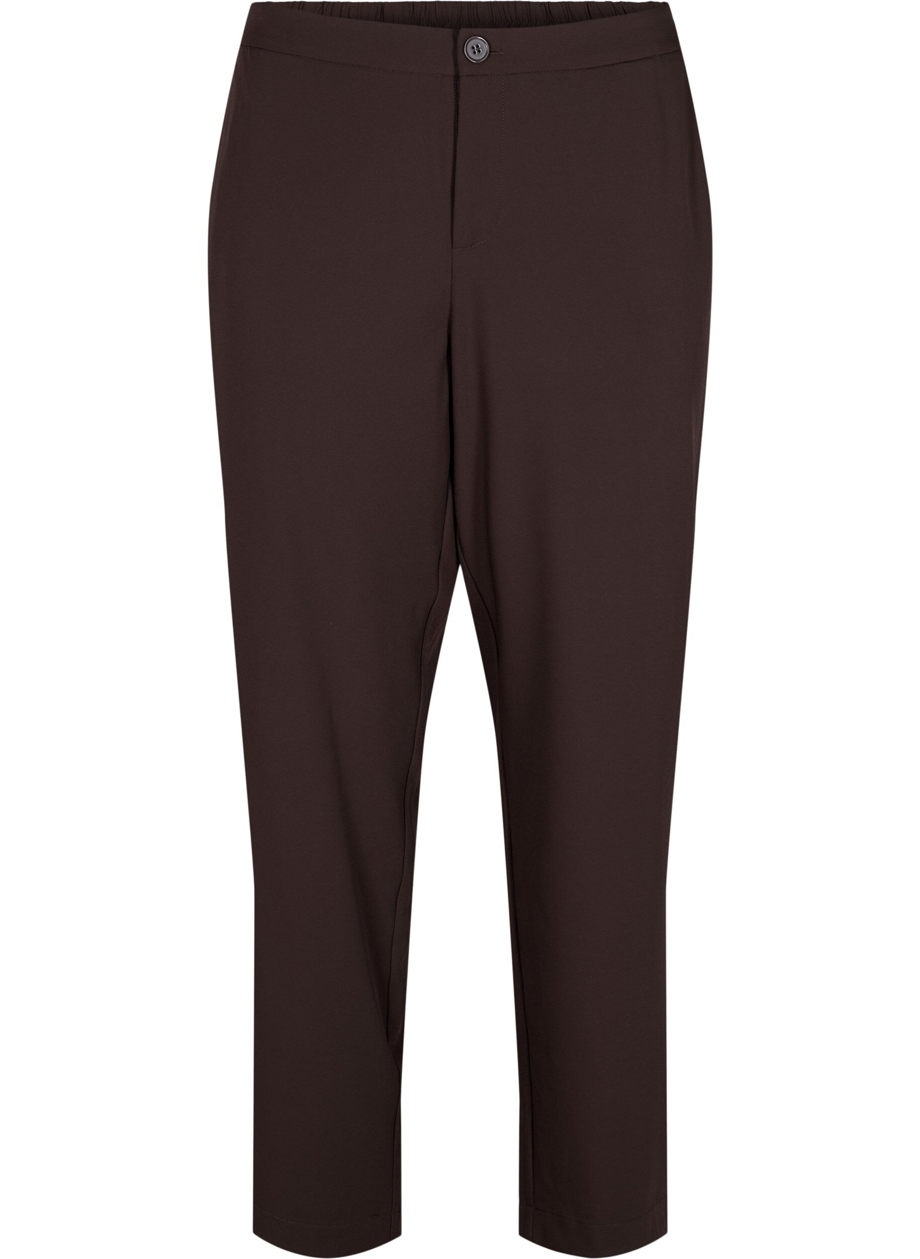Zizzi Pantalon classique avec poches, Java, Packshot image number 0