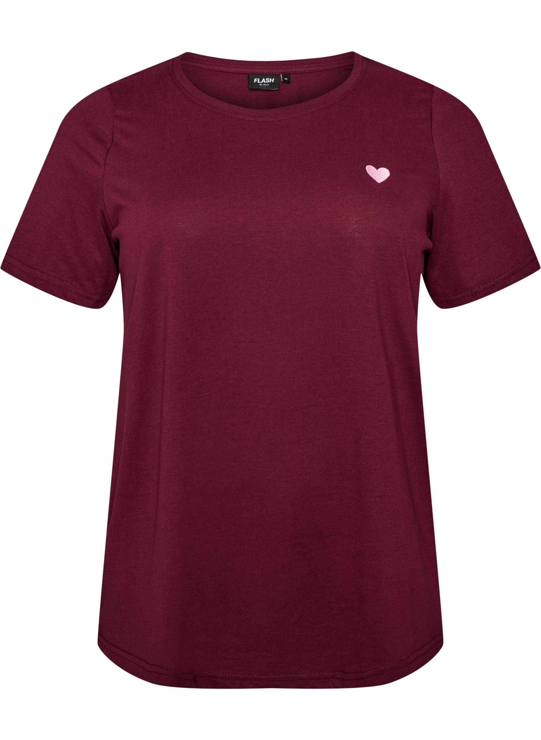 ZizziT-shirt imprim&eacute;, Bordeaux, Packshot image number 0