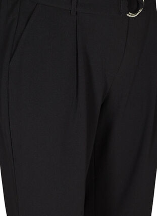 Pantalon avec ceinture, Black, Packshot image number 2