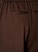 Pantalon ample en jersey taille haute, Marron, Packshot image number 3