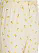 Pantalon de pyjama en jersey doux avec taille haute et imprim&eacute; fruits, Jaune clair, Packshot image number 2