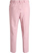 Pantalon de tailleur taille haute et coupe droite, Rose, Packshot image number 1