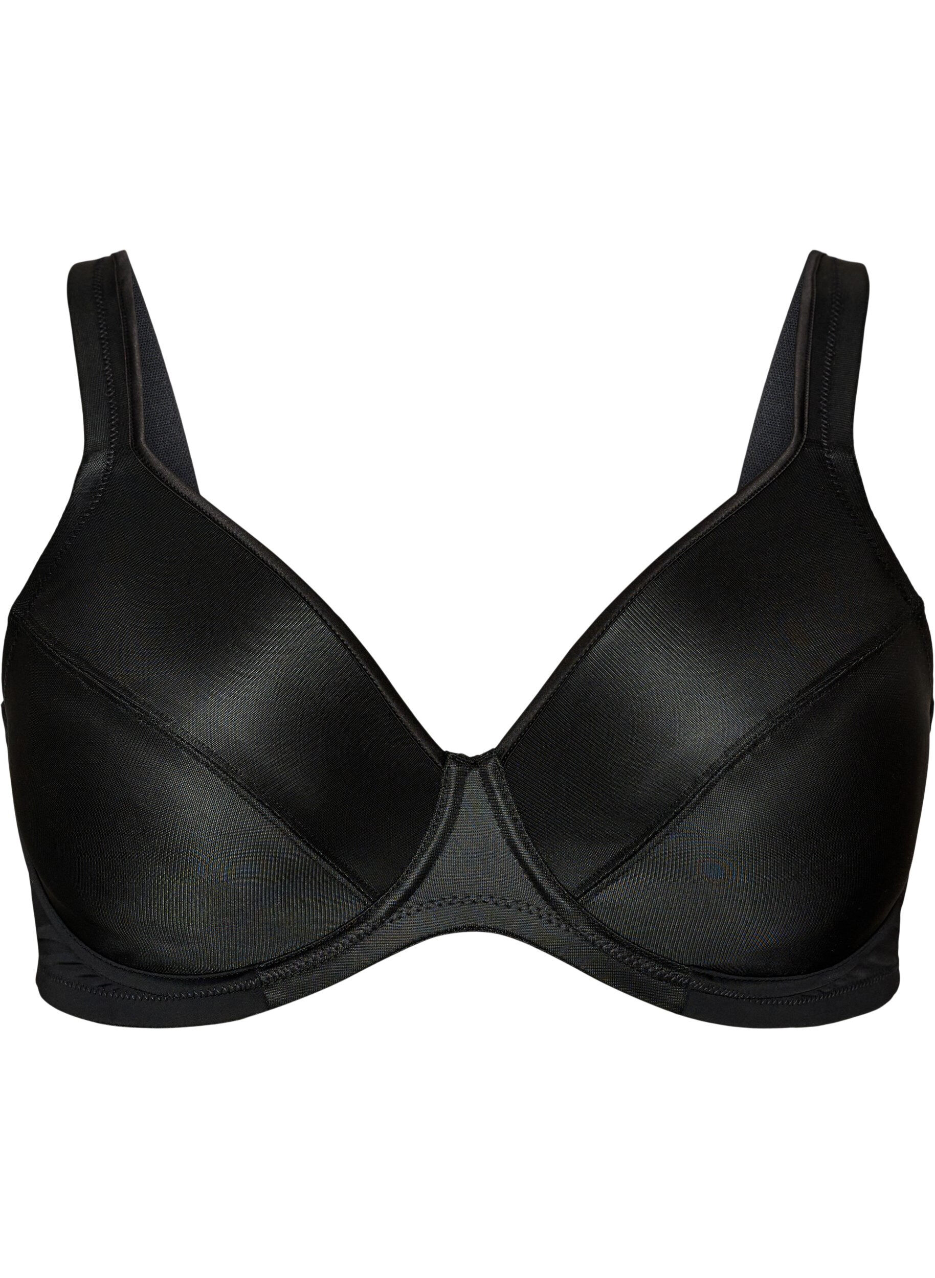 ZizziSoutien-gorge grand maintien avec bonnets moul&eacute;s, Noir, Packshot image number 0