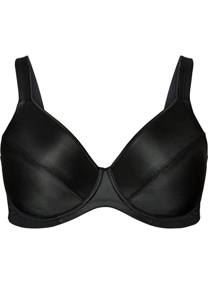 Soutien-gorge grand maintien avec bonnets moul&eacute;s, Noir, Packshot image number 0