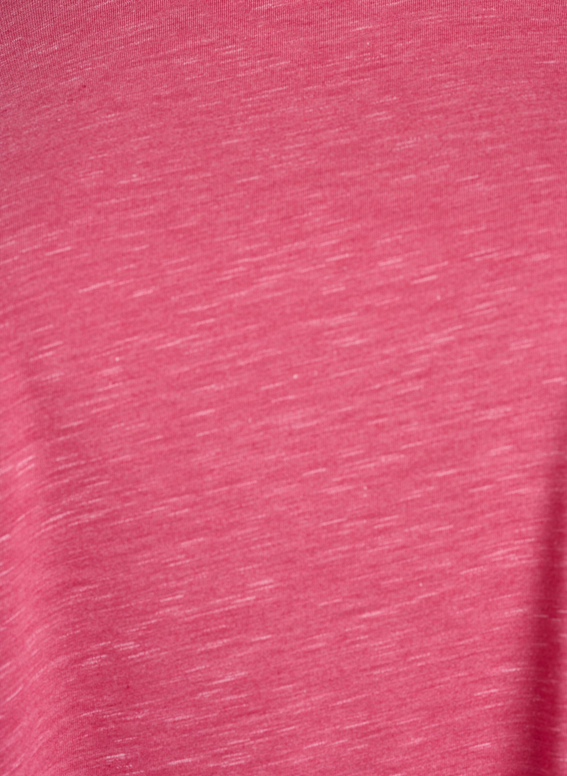 Zizzi T-shirt d'entra&icirc;nement ample &agrave; manches courtes, Rose, Packshot image number 2
