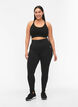 Soutien-gorge de sport sans coutures, Black, Model image number 3