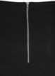 Jupe avec fente et coupe étroite, Black, Packshot image number 3