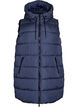 Veste longue avec capuche et poches, Bleu, Packshot image number 0