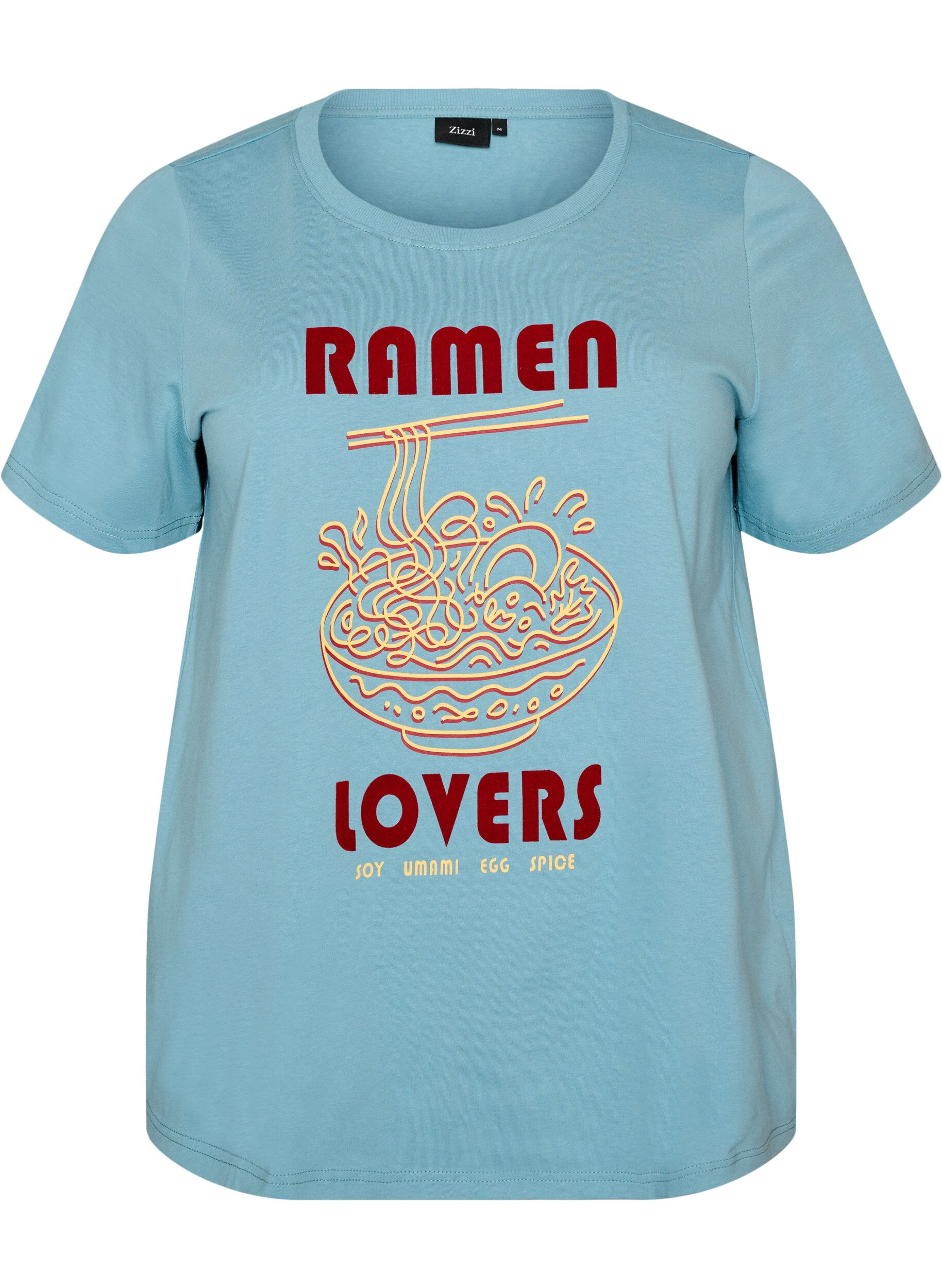 T-shirt en coton avec imprim&eacute;