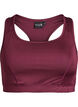 Brassi&egrave;re de sport avec dos nageur, Bordeaux, Packshot image number 0