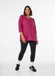 Haut de sport avec manches 3/4, Rose, Model image number 1