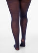 Collant 30 deniers avec motif floral, Bleu, Model image number 4