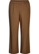 Pantalon &agrave; coupe ample avec paillettes, Marron, Packshot image number 0
