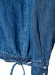 Blouse en jean coupe ballon, Bleu, Packshot image number 3