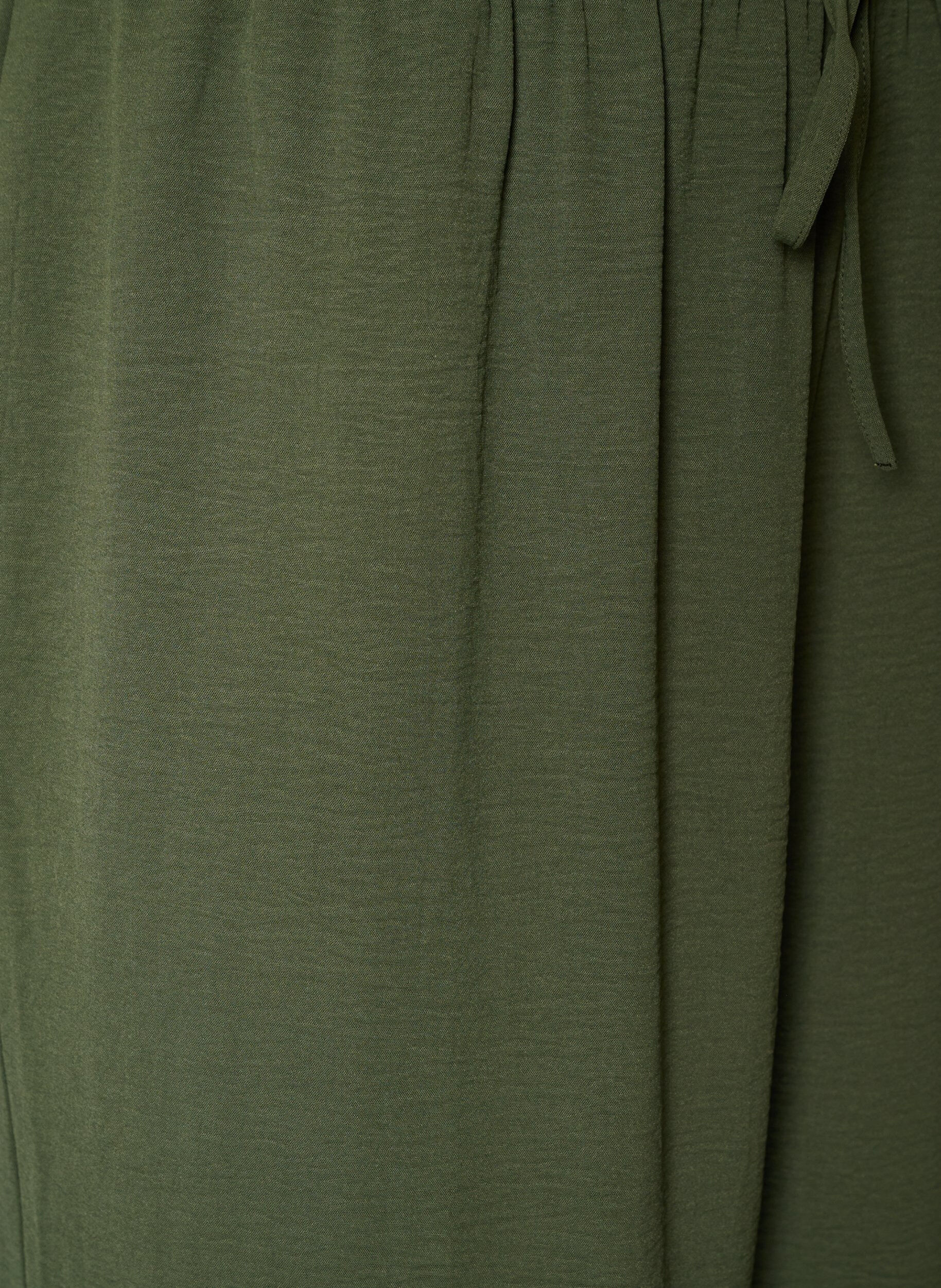 ZizziPantalon balloon taille haute, Vert, Packshot image number 2