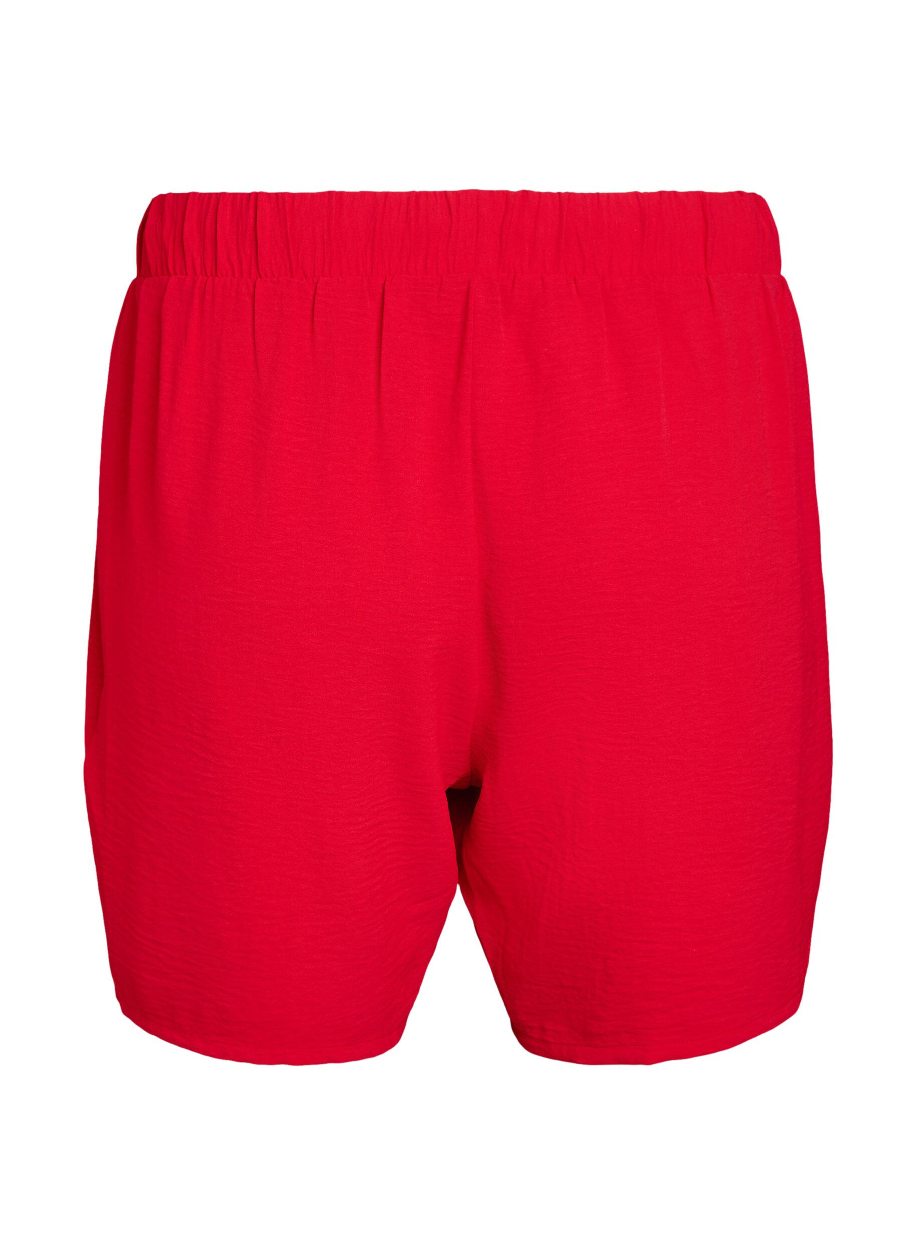 ZizziShort avec poches et ceinture &eacute;lastique, Rouge, Packshot image number 1
