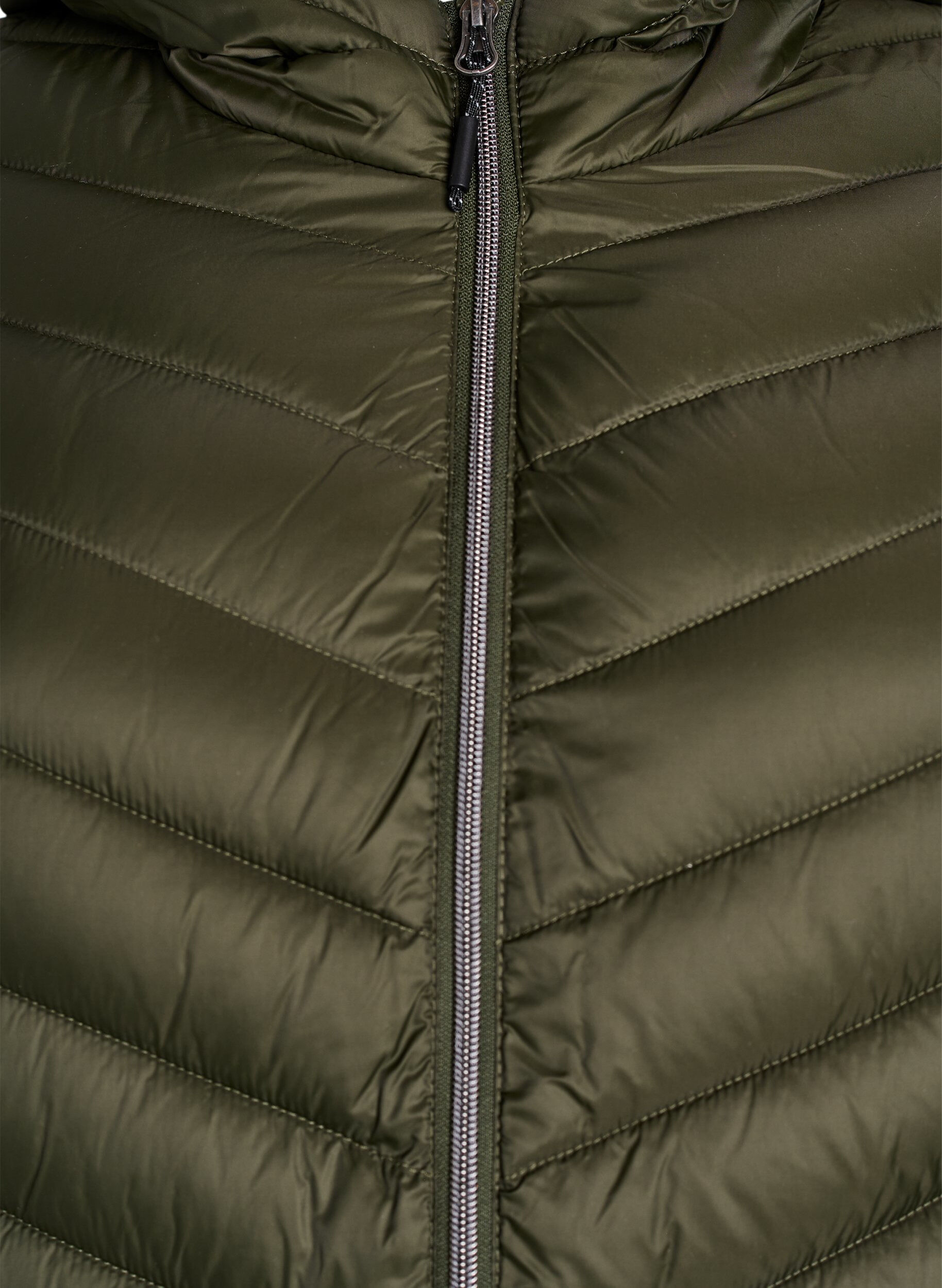 Zizzi Veste l&eacute;g&egrave;re &agrave; capuche, Vert fonc&eacute;, Packshot image number 2