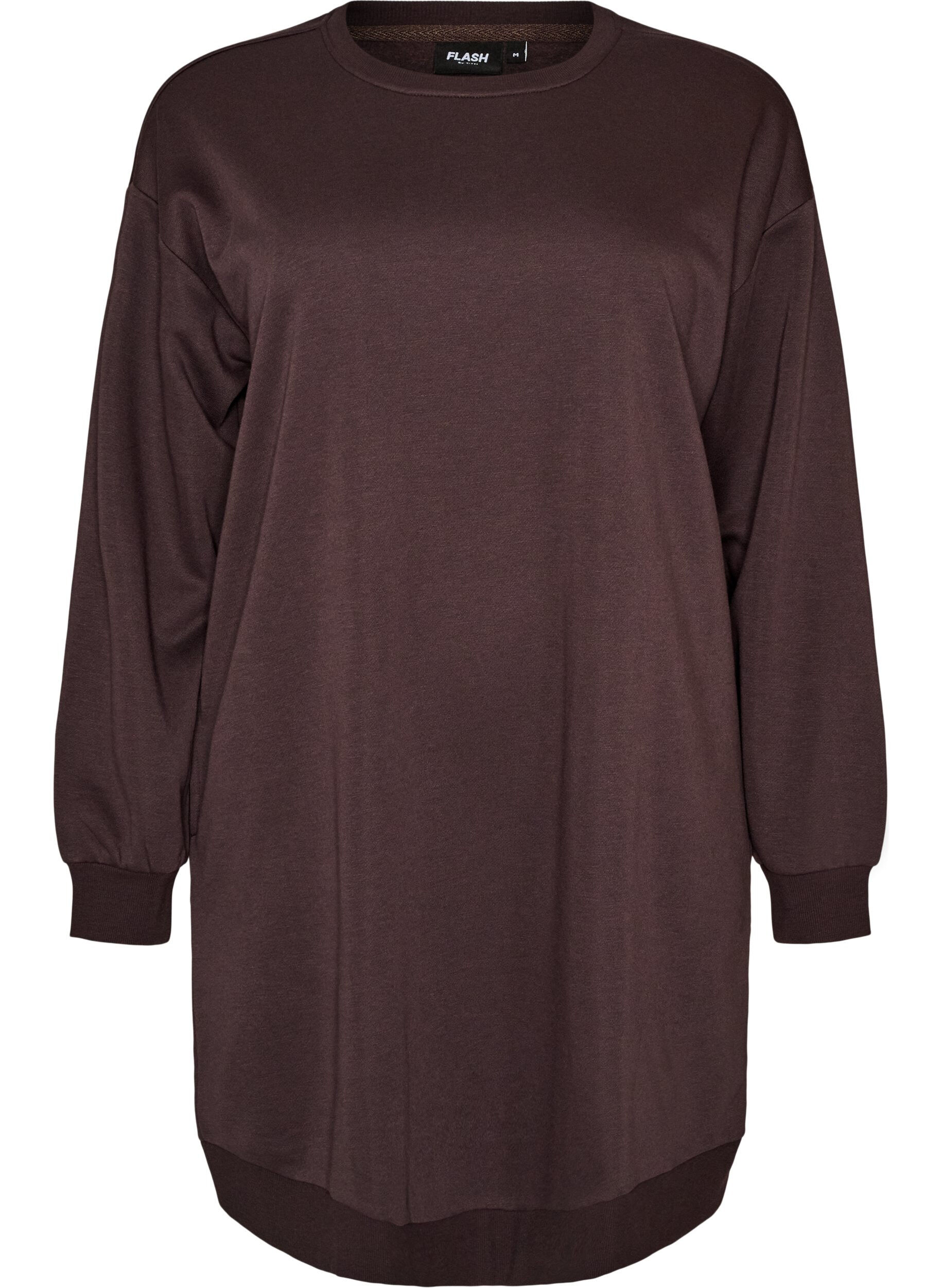 FLASH - Robe sweat ample avec des poches