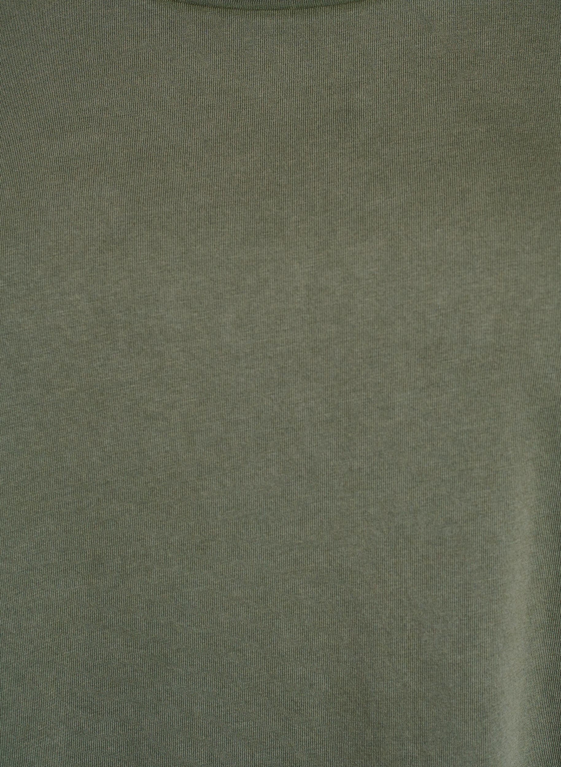 Zizzi Robe courte &agrave; coupe droite et &agrave; aspect d&eacute;lav&eacute;, Vert, Packshot image number 2