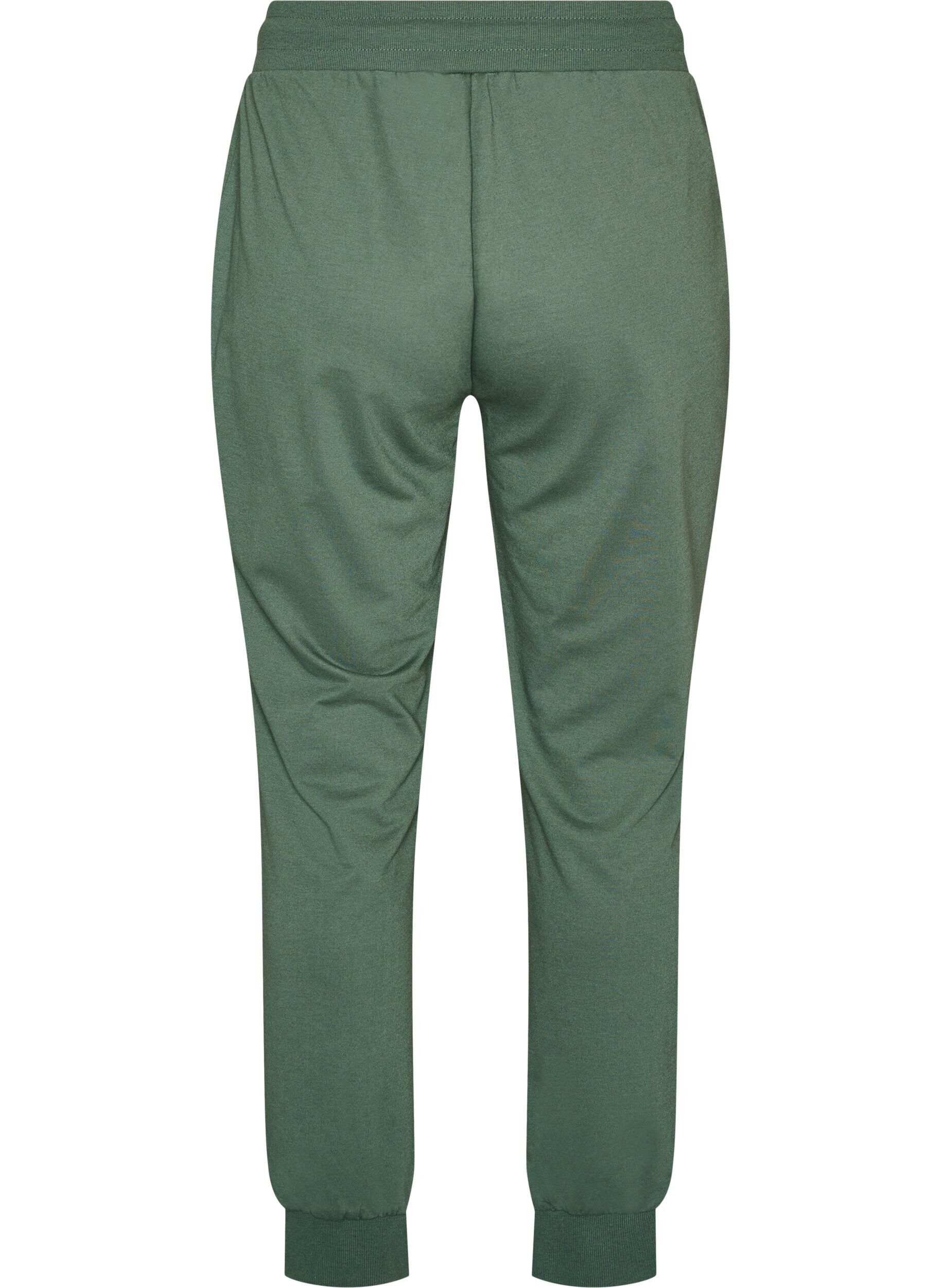 ZizziPantalon de sport ample avec des poches, Vert, Packshot image number 1