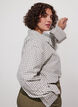 Chemise &agrave; carreaux avec une poche poitrine, Blanc, Model image number 3